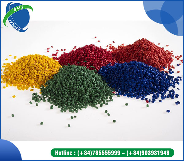 Color recycled PE pellet